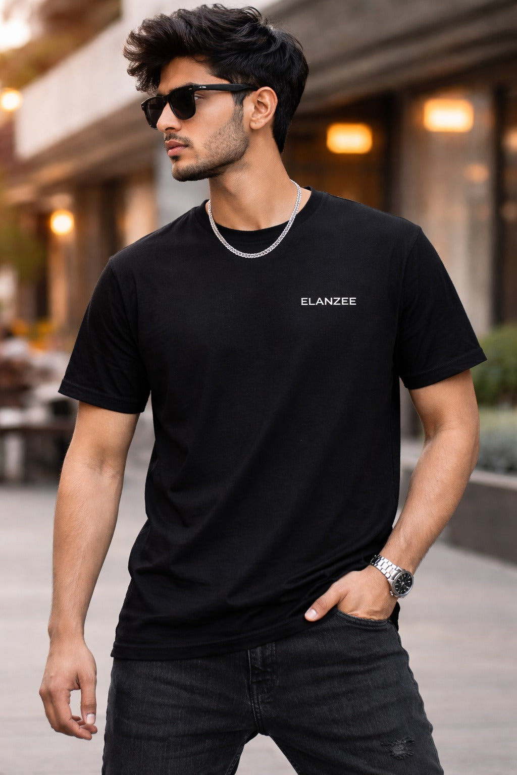 Elanzee Core Tee Black
